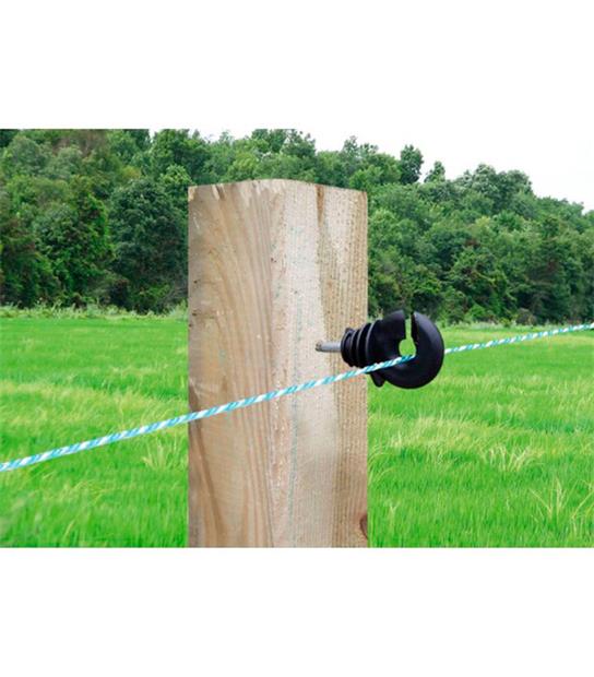 Aislador Eléctrico para Bobina de Pastor en Madera N-4: Bolsa 25 Unidades