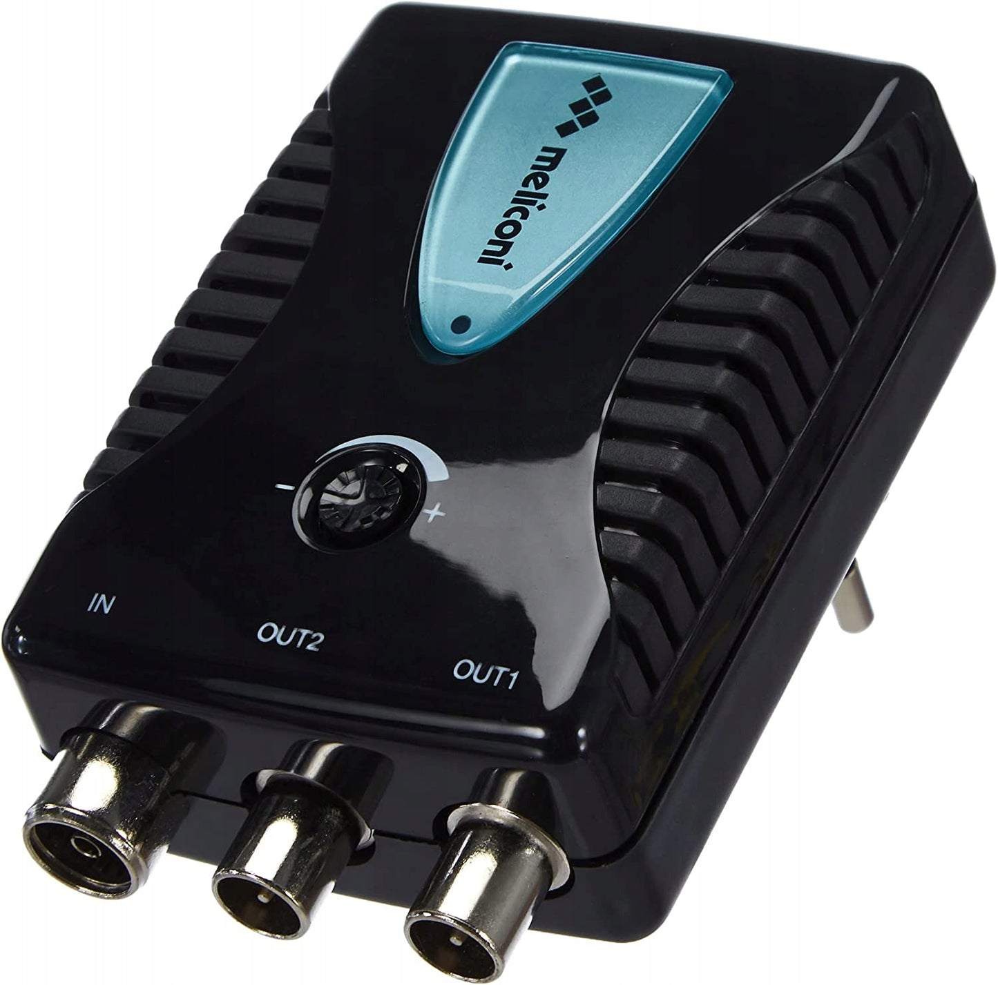 Amplificador de Antena con Interruptor para TV Analógica y Digital