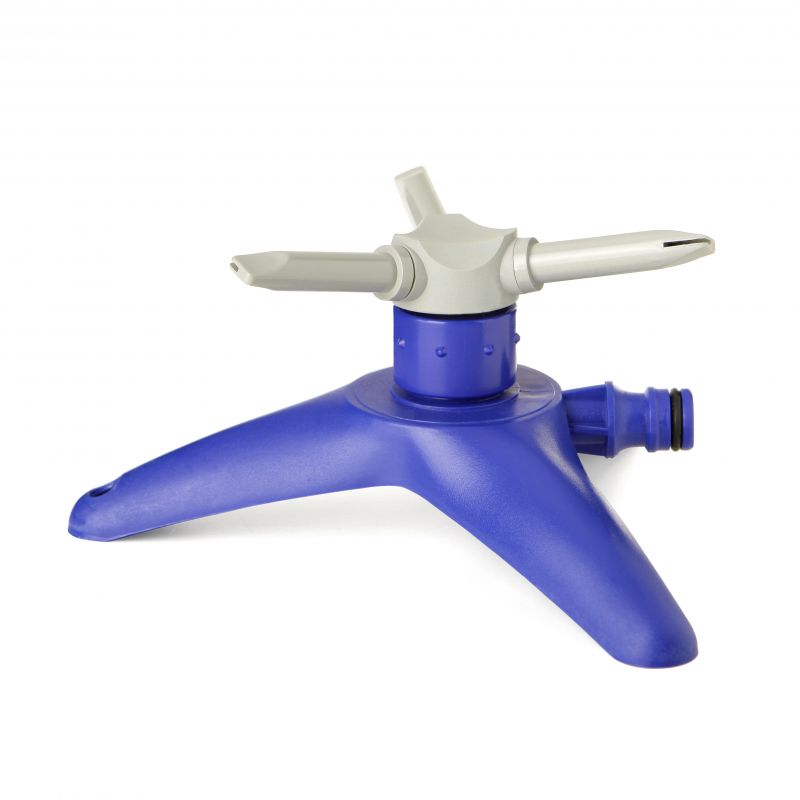 Aspersor de Riego 3 Brazos con Base
