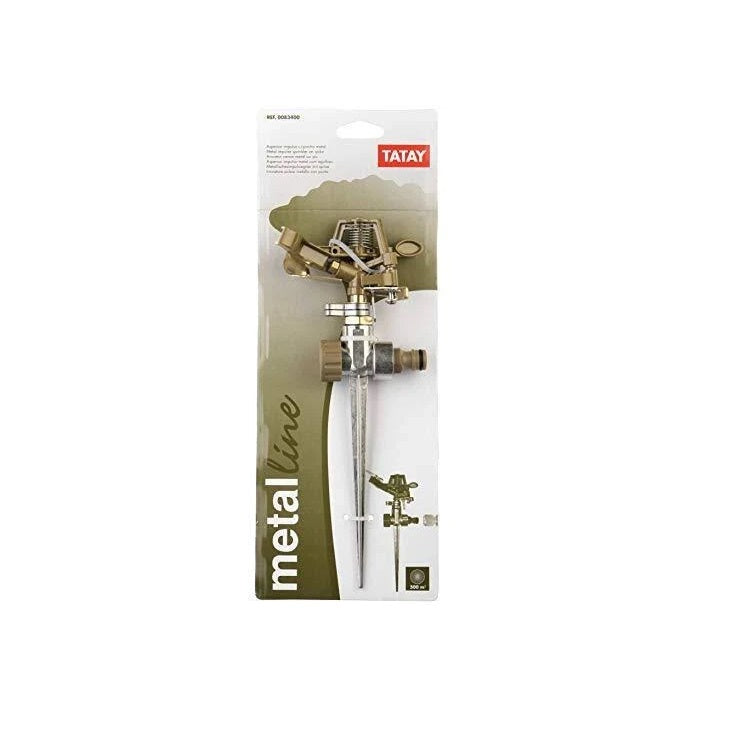 Aspersor Impulso de Metal con Pincho