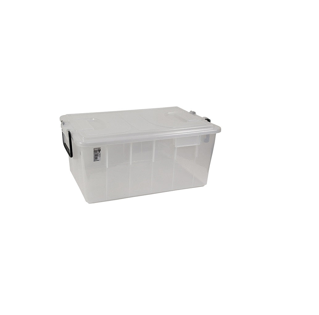 Contenedor Caja de Plástico - Barreño Alimentario con Tapa 20 Litros