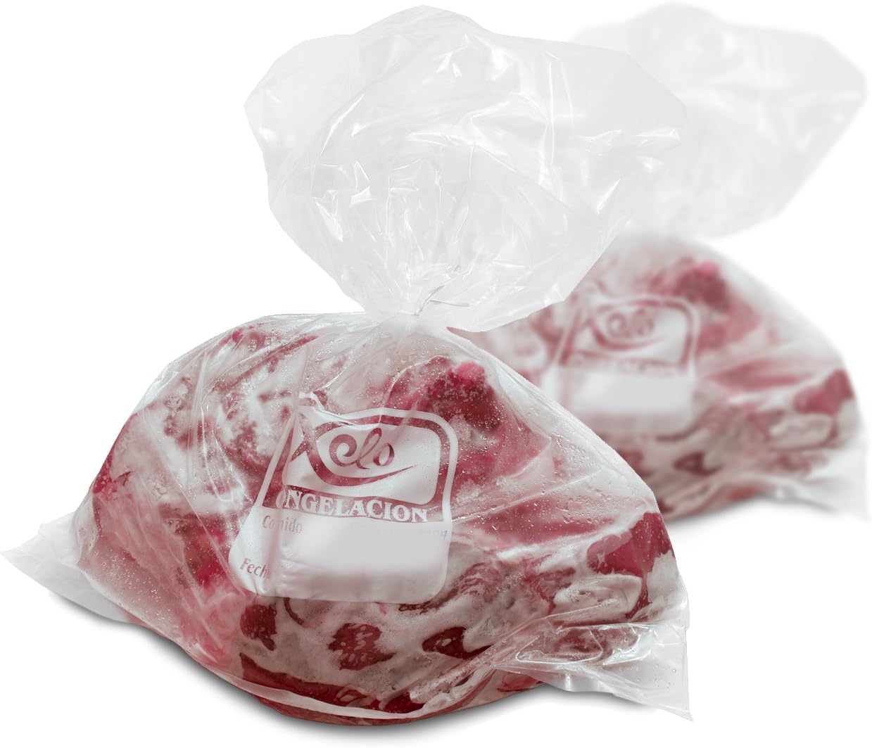 Bolsa Transparente Especial para Congelar Alimentos | Bolsa Congelación - 30x40 cm - 50 Unidades