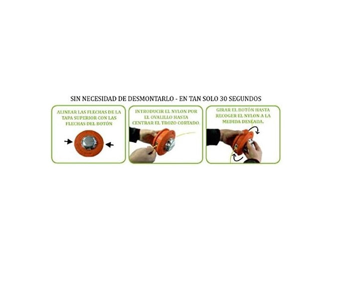 Cabezal Automático de Aluminio Universal para Desbrozadora GH02 10125