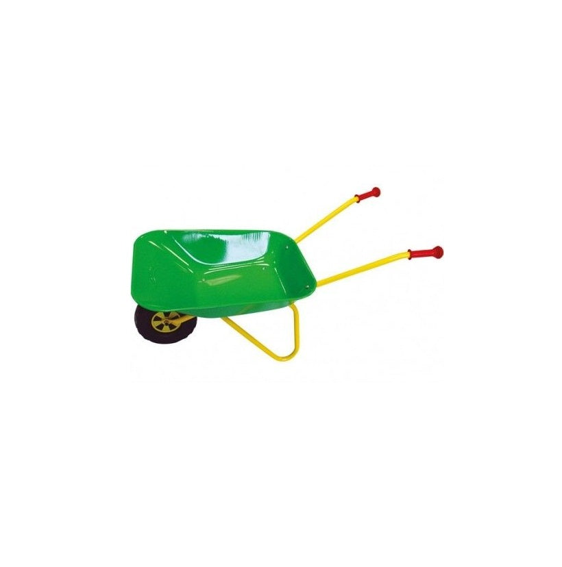 Carretilla Carro de Jardín de Juguete para Niños de Color Verde