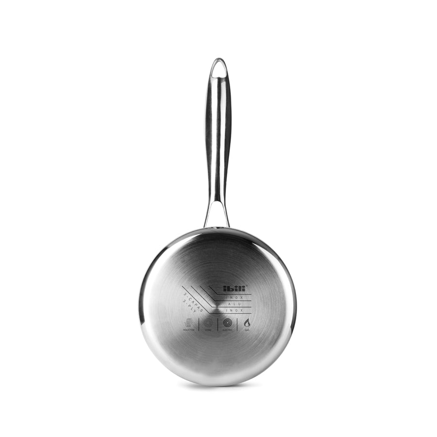 Cazo de Acero Inoxidable Tricapa Triply - Apta para Todo Tipo de Cocinas