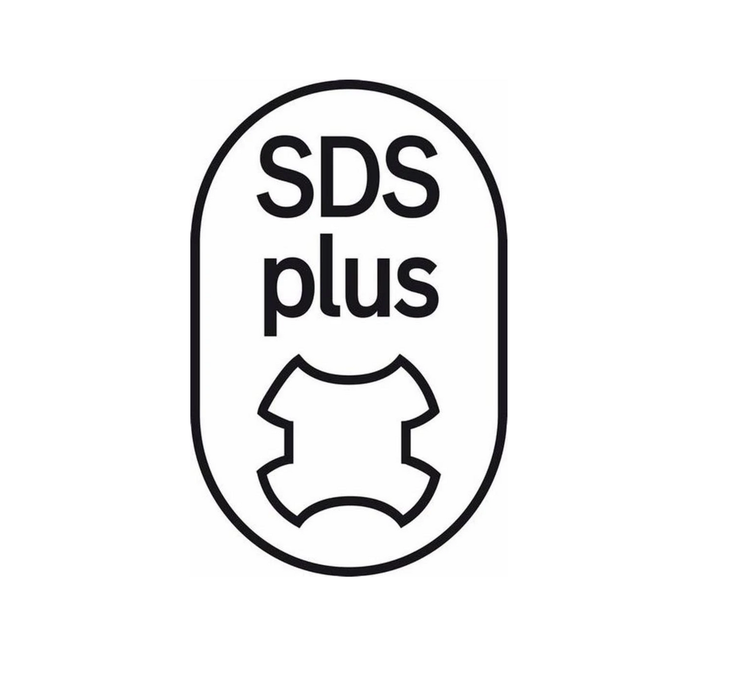 Puntero Cincel SDS Plus en forma de Punta de 25 cm