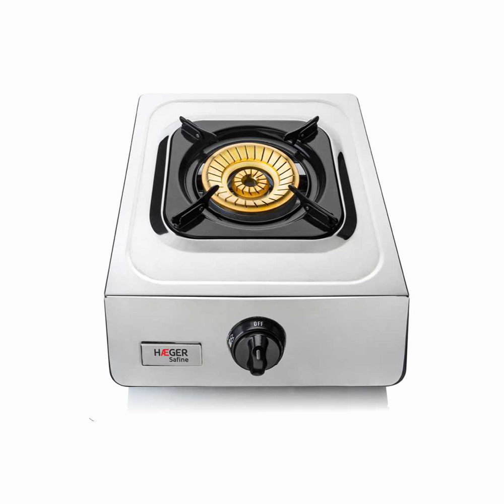 Cocina Portátil a Gas 1 Quemador Profesional Inoxidable