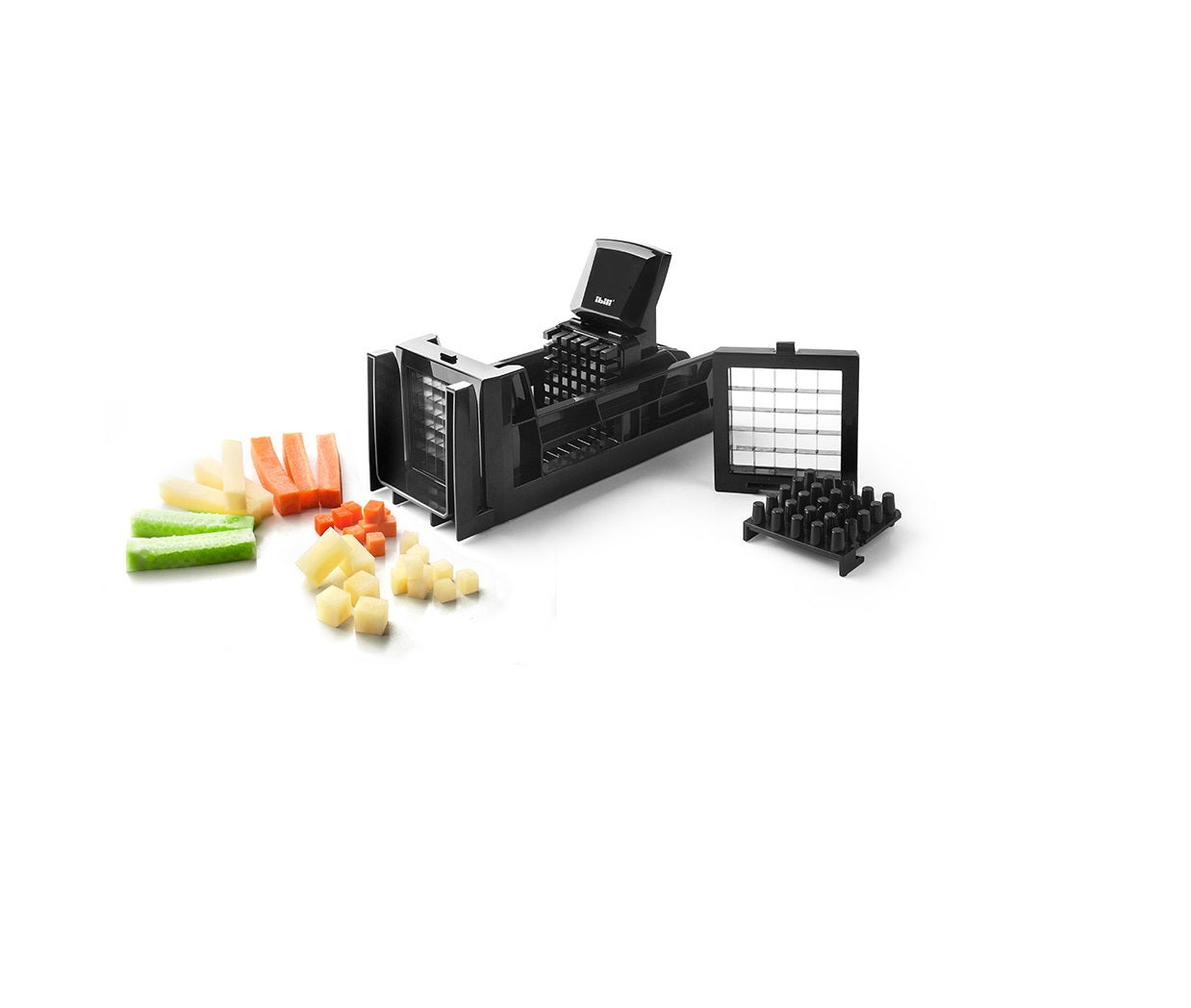 Cortapatatas y Cortavegetales Modelo Easycook - Incluye 2 Cuchillas Diferentes