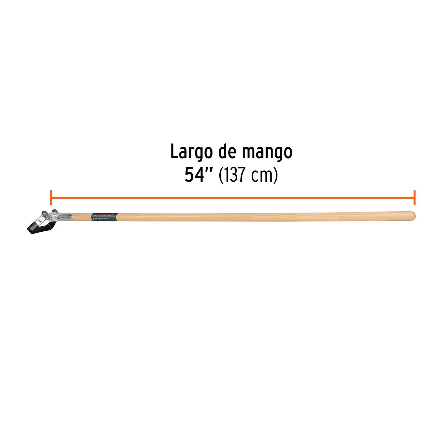 Deshierbador Elimina Malas Hierbas con Mango de Madera 137 cm