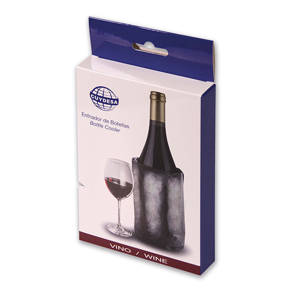 Enfriador de Botellas de Vino - Funda de Gel para Enfriar Botellas - 16x36 cm