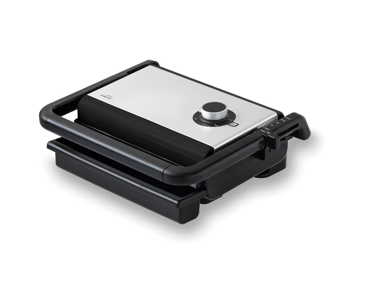 Grill Abatible Controle - Parrilla Eléctrica y Plancha de Asar con Apertura 180º