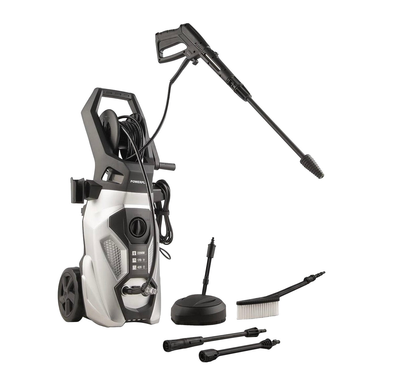 Máquina de Lavar a Presión Hidrolavadora POWXG90504 170Bar