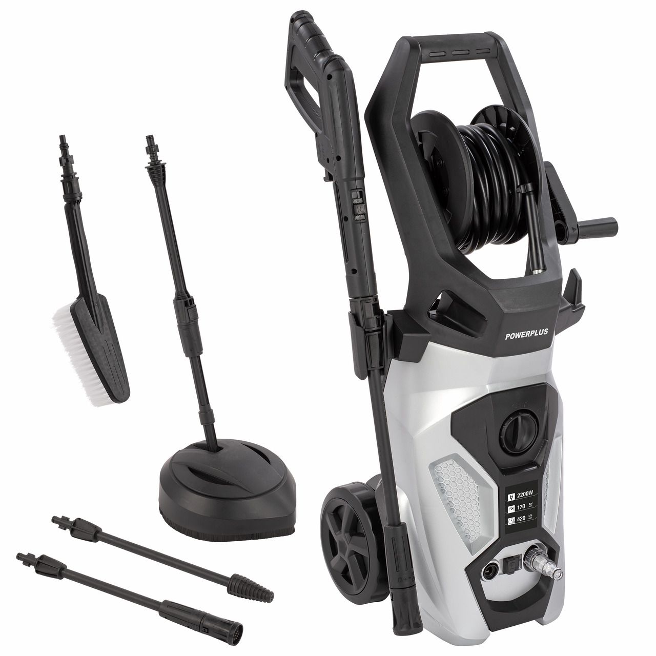 Máquina de Lavar a Presión Hidrolavadora POWXG90504 170Bar