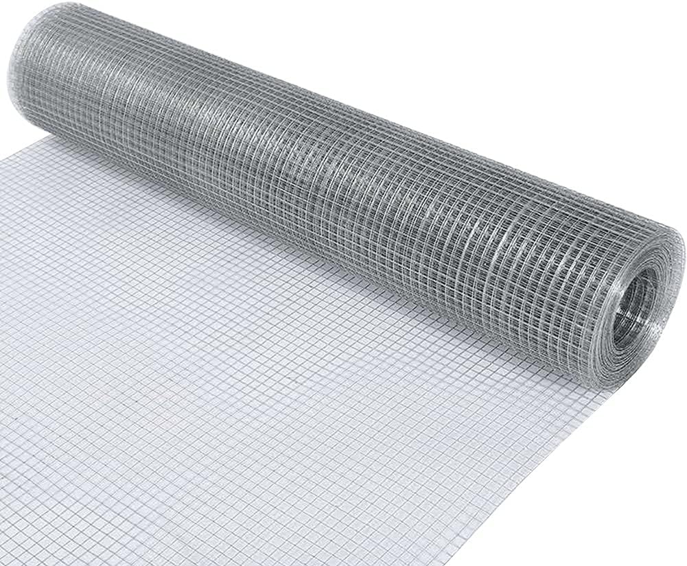 Malla Valla Cercado Electrosoldada Galvanizada - Cuadrados de 25 x 25 mm