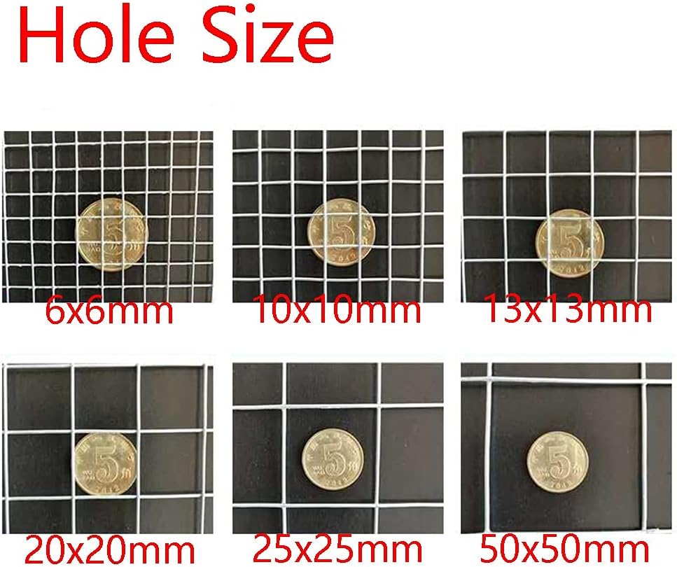 Malla Valla Cercado Electrosoldada Galvanizada - Cuadrados de 25 x 25 mm