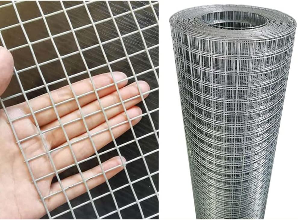 Malla Valla Cercado Electrosoldada Galvanizada - Cuadrados de 25 x 25 mm