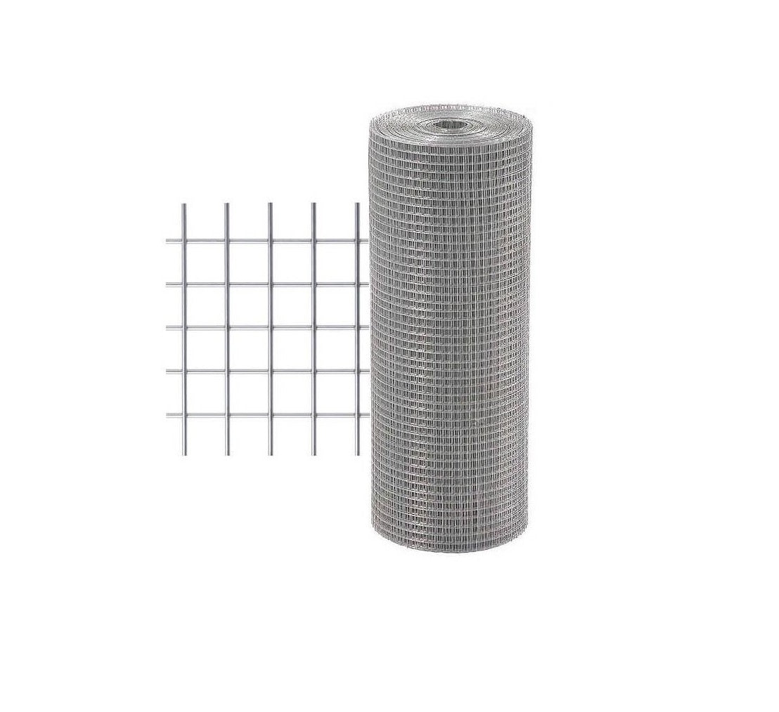 Malla Valla Cercado Electrosoldada Galvanizada - Cuadrados de 25 x 25 mm
