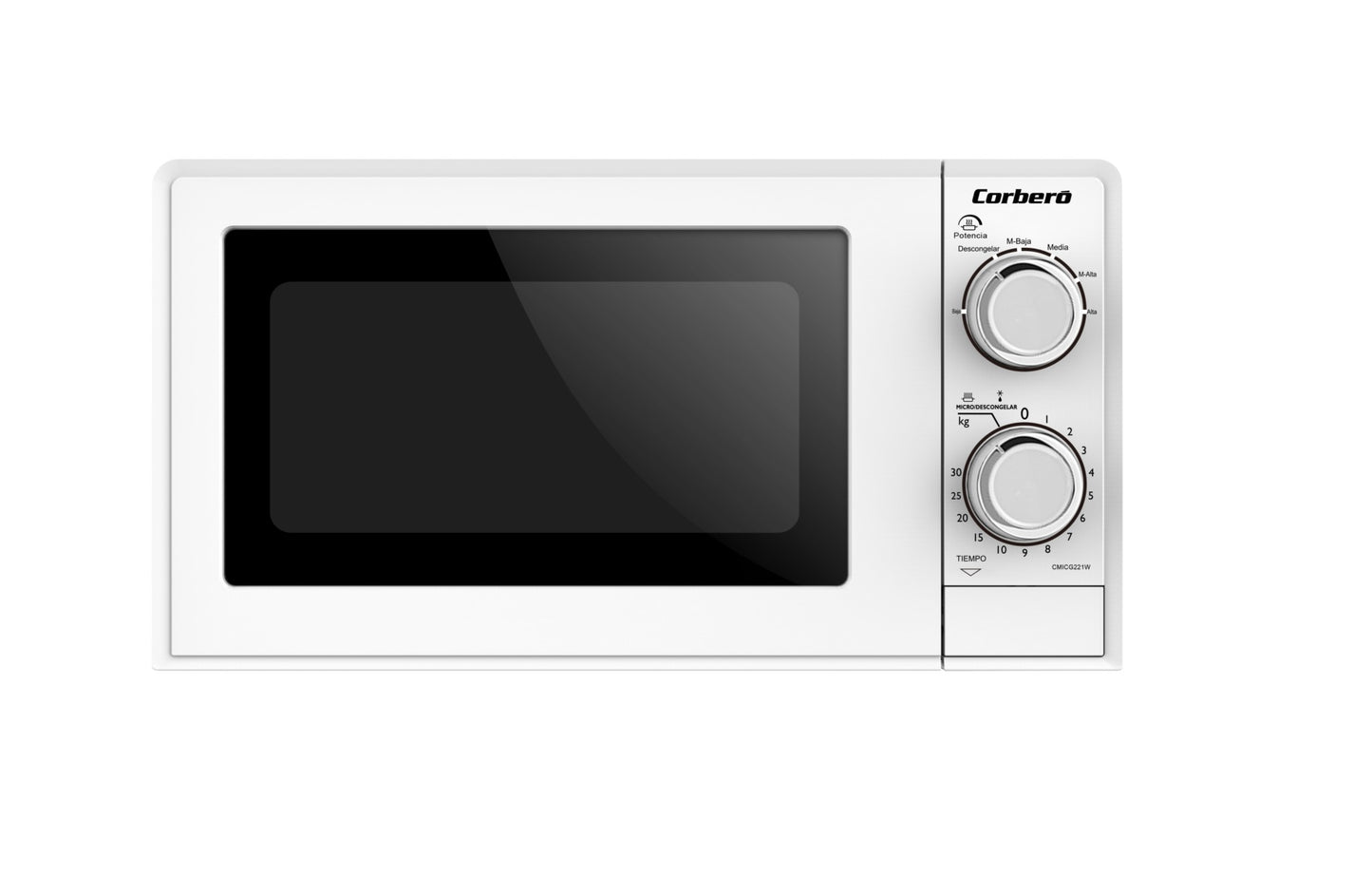 Microondas White Serie 20L Blanco Modelo CMICG221W