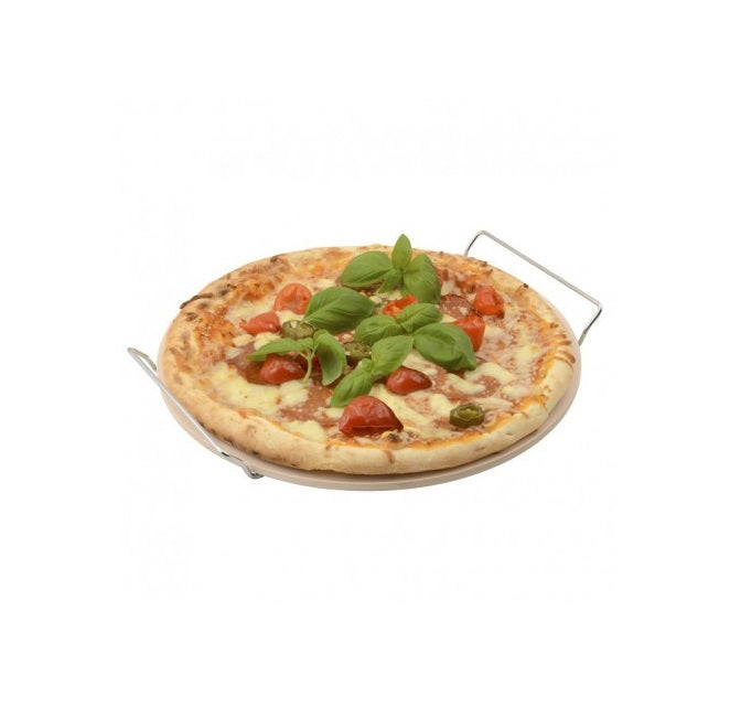 Piedra para Pizza Redonda 33 cm | Fabricado en Cerámica Refractaria