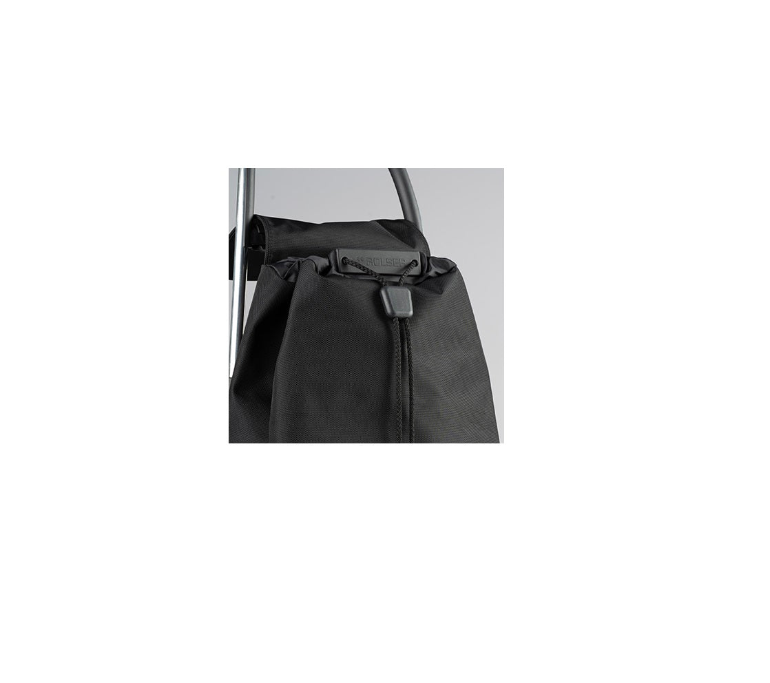 Carro de Compra I-Max MF 4 Ruedas 2 Giratorias Plegable - Color Negro
