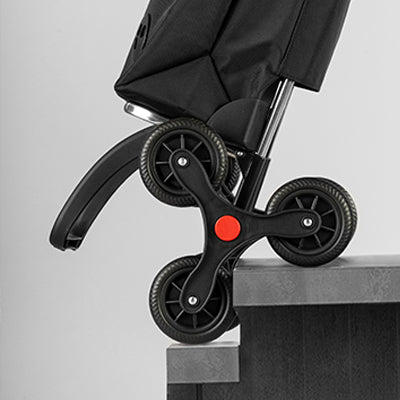 Carro de Compra I-Max MF 6 Ruedas Sube Escaleras Plegable - Color Negro