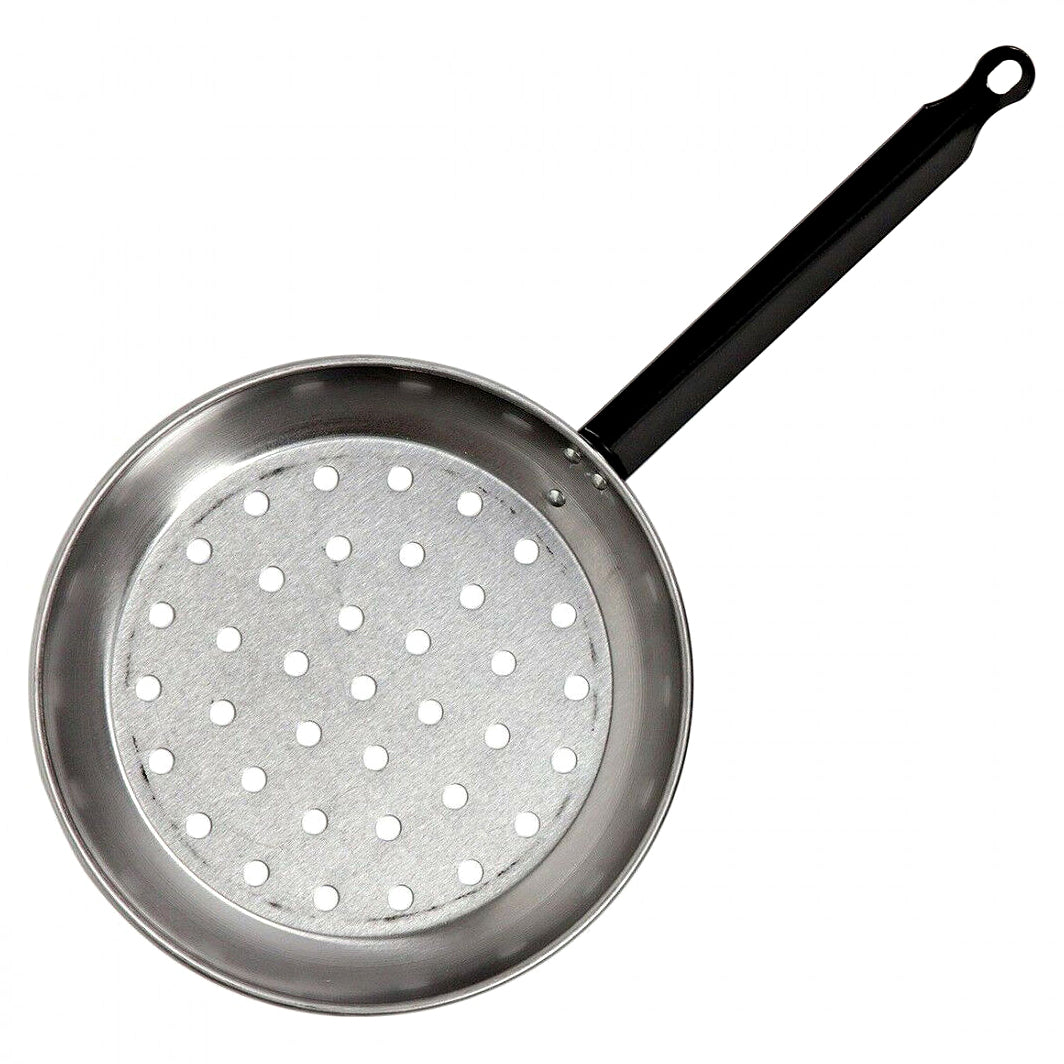 Sartén Especial para Cocinar Castañas 28 cms - Sartén Castañera