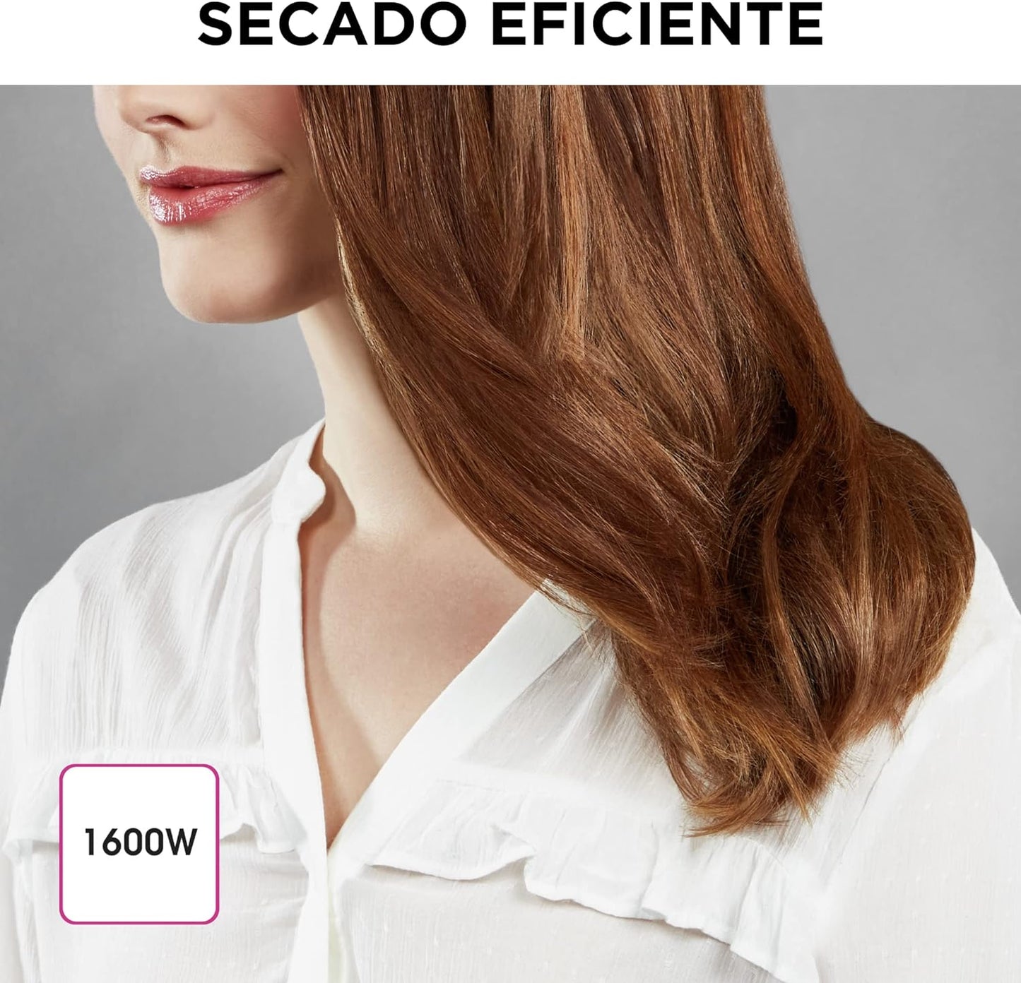 Secador de Pelo Plegable para Viaje y Uso Diario CV3323 Nomad 1600 Wattios