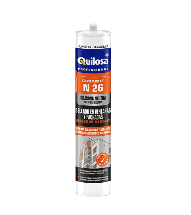 Silicona Neutra Orbasil N-26: Caja 12 Unidades