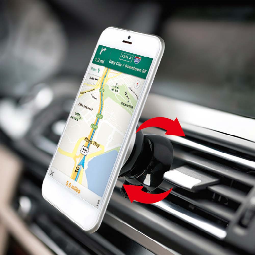 Soporte Universal Magnético de Teléfonos Móviles para Coche All Ride
