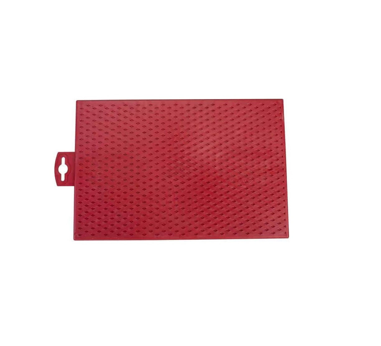 Talocha Rectangular para Albañil con Mango de Plástico 27x18 cm