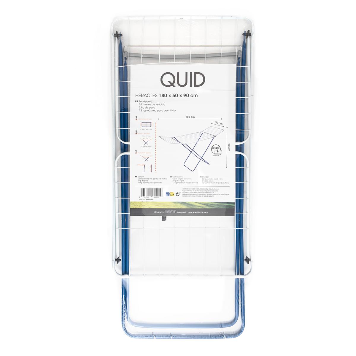 Tendedero con Alas de Acero de Gran Resistencia 18 Metros de Tendido