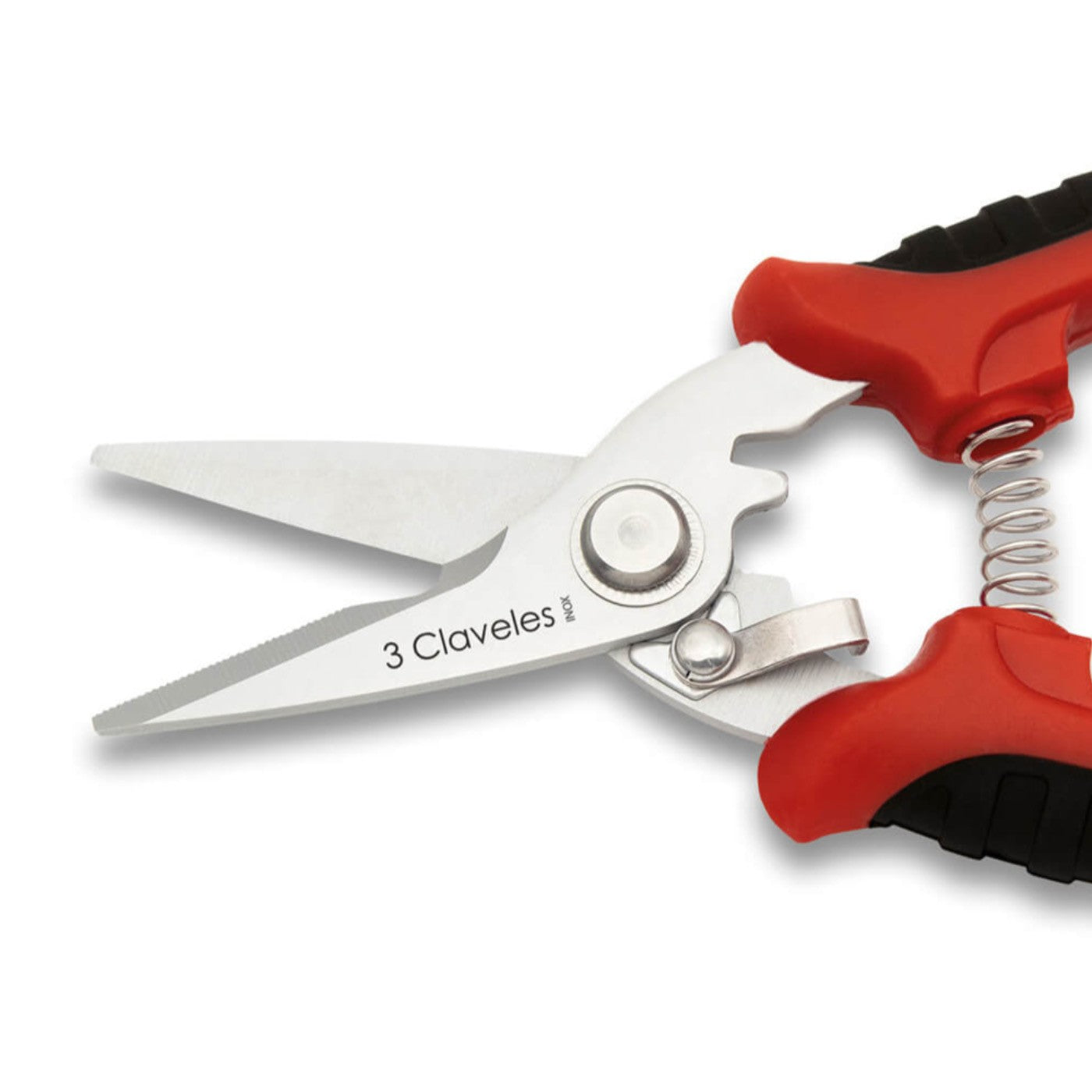 Tijera Corta Todo Gran Calidad con Mangos Aislantes