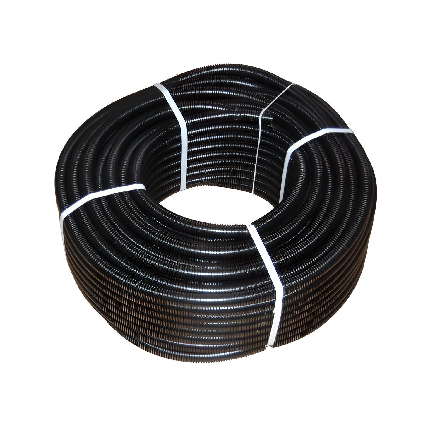 Rollo de Tubo Corrugado Reforzado de Doble Capa - 100 Metros de Longitud