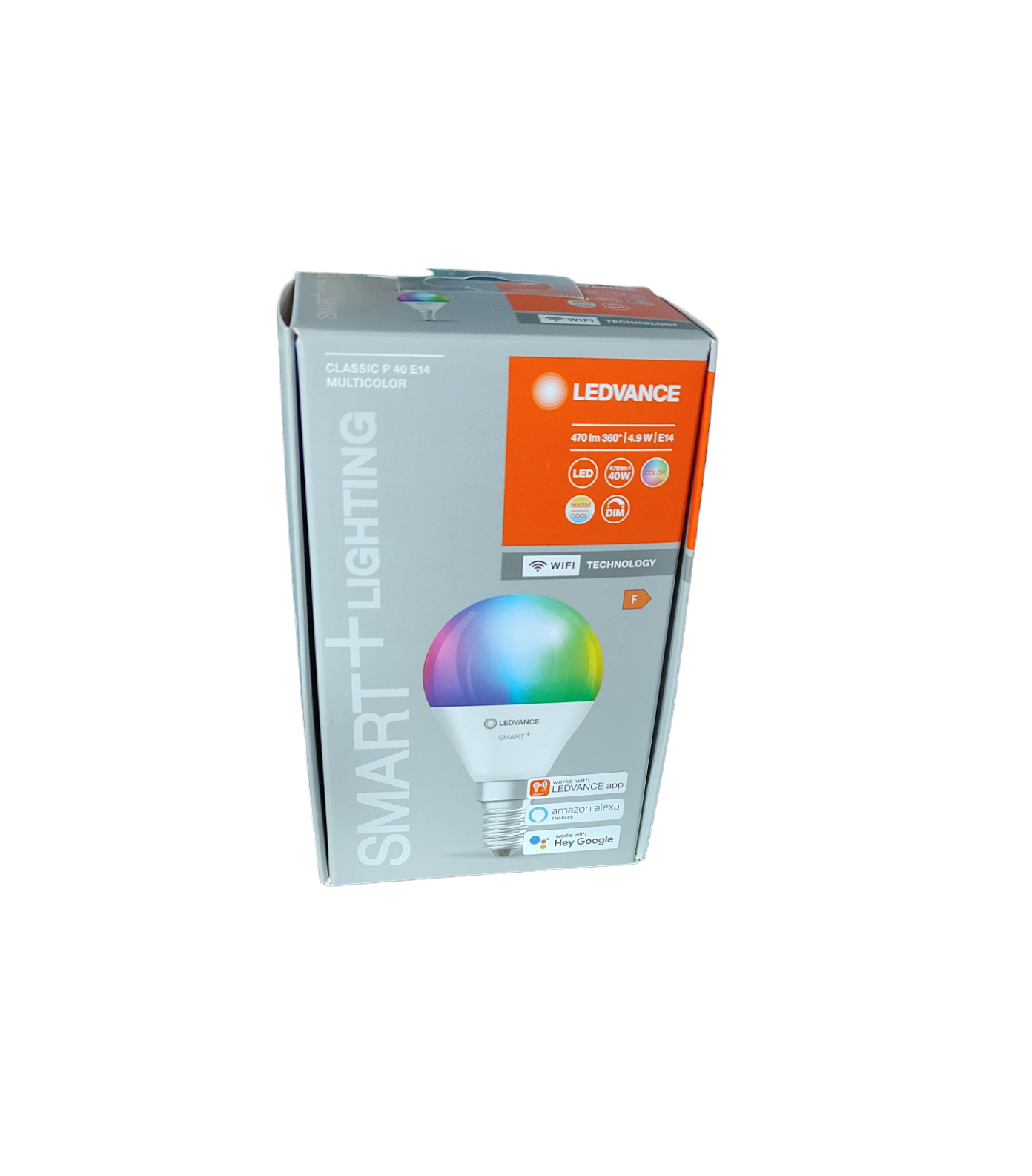 Bombilla LED Wifi mini Inteligente Wi-Fi Regulable RGB + 2700°K a 6500°K 4,9W