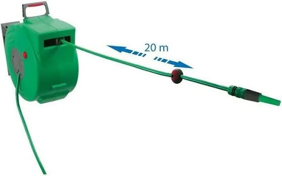 Enrollador manguera automático 20 metros