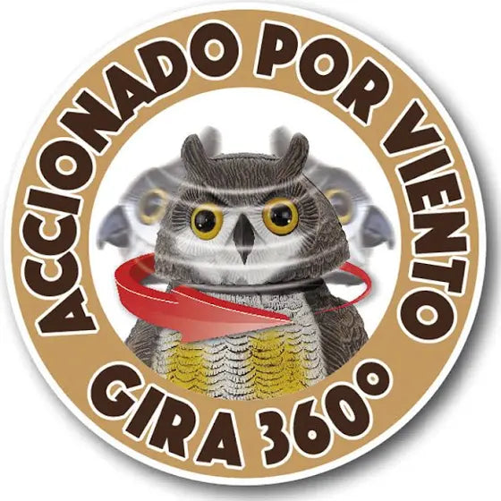 Búho Ahuyentador Eólico