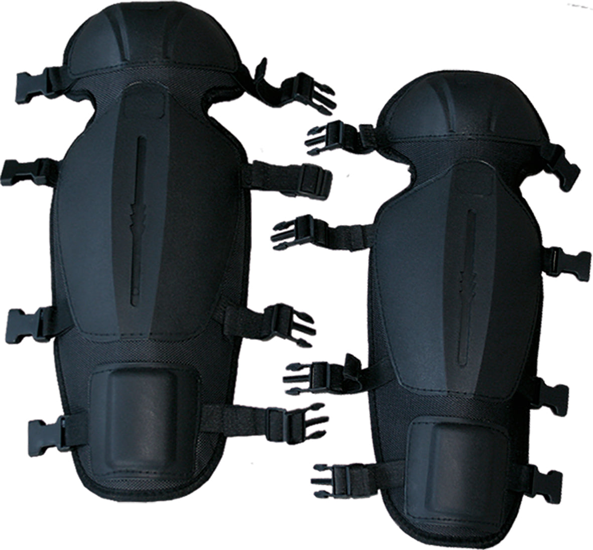 Espinilleras protección piernas para trabajos con desbrozadora y motosierra