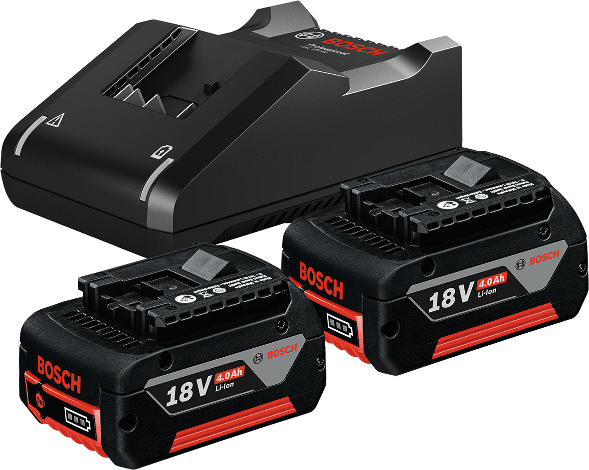 Cargador + 2 Baterías 18V 4AH