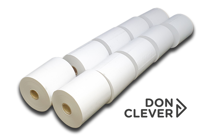 Papel térmico para TPV y Cajas Registradoras | Paquete de 10 rollos 57x55mm