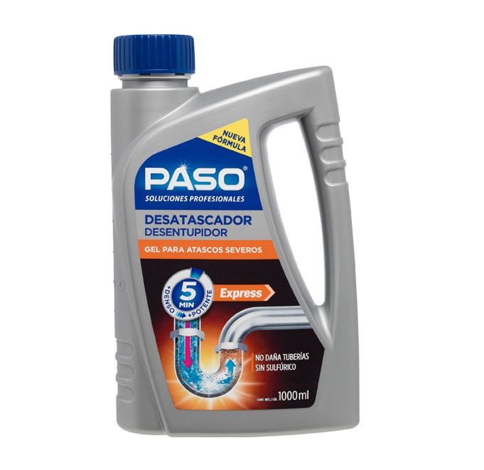 Desatascador Profesional Gel Paso: Pack de 2 Unidades