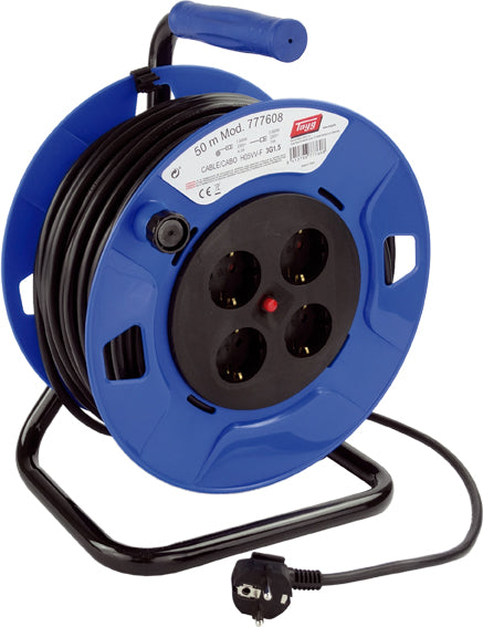 Extensible Alargadera Enrollacables Eléctrico Profesional con Termostato