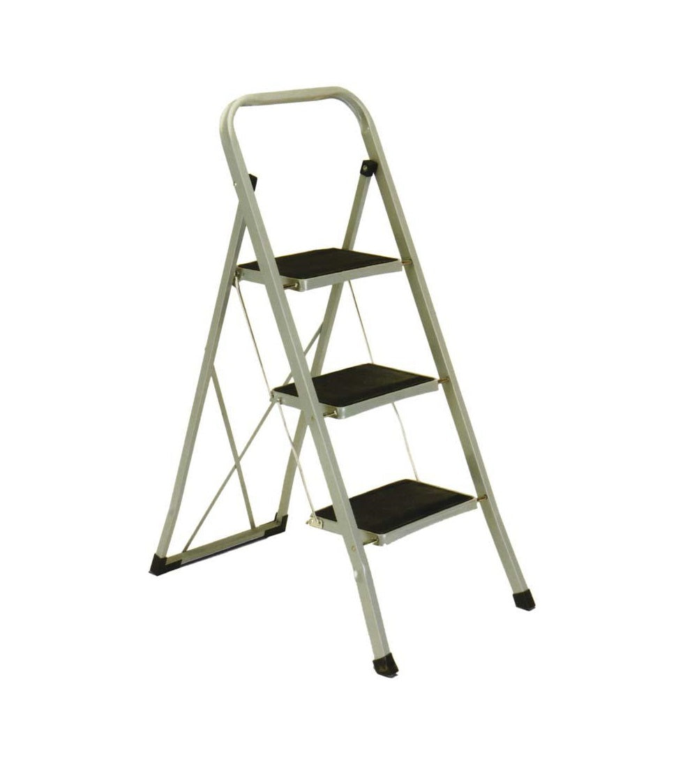 Taburete Escalera de Acero 113 - 3 Peldaños UNE-EN-14183