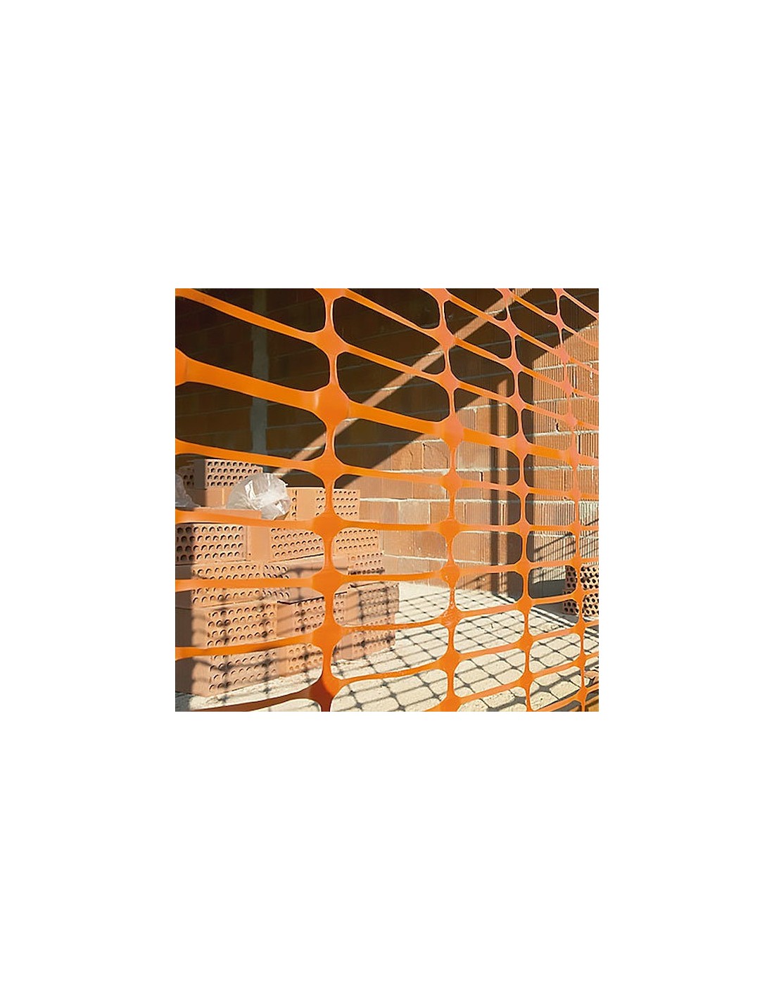 Malla Valla Naranja de Señalización Securmas