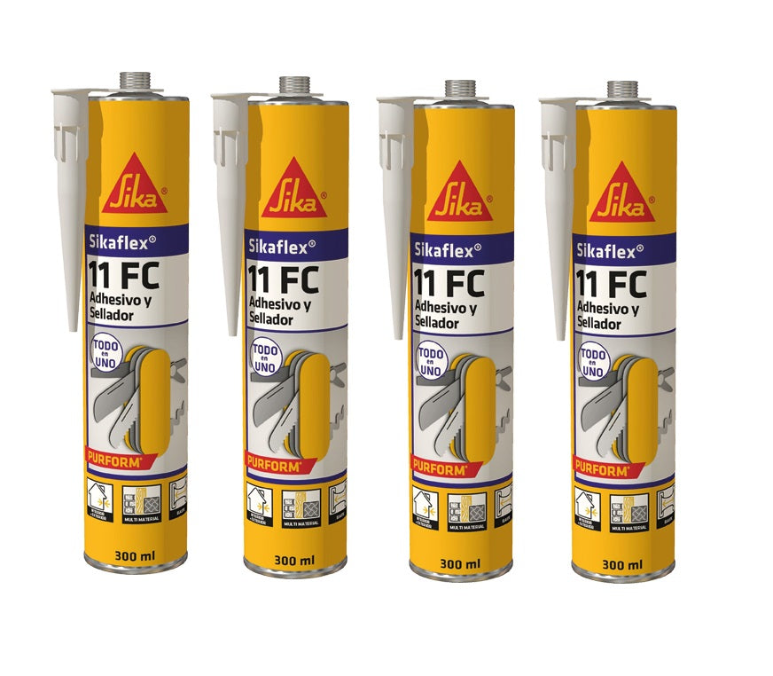 Masilla Poliuretano Sikaflex 11-FC Purform - Caja de 6 Unidades