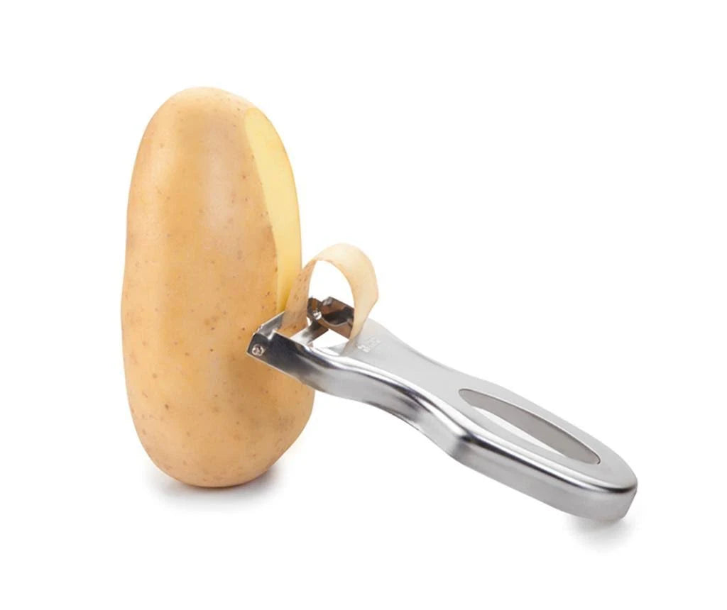 Pelador de patatas en Acero Inoxidable: Pack de 2 Unidades