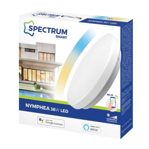 Plafón Led Smart regulable en tono e intensidad 36W 2700Lm (Spectrum WOJ+14414)