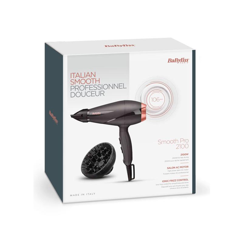 Secador de Pelo 2100W Motor AC