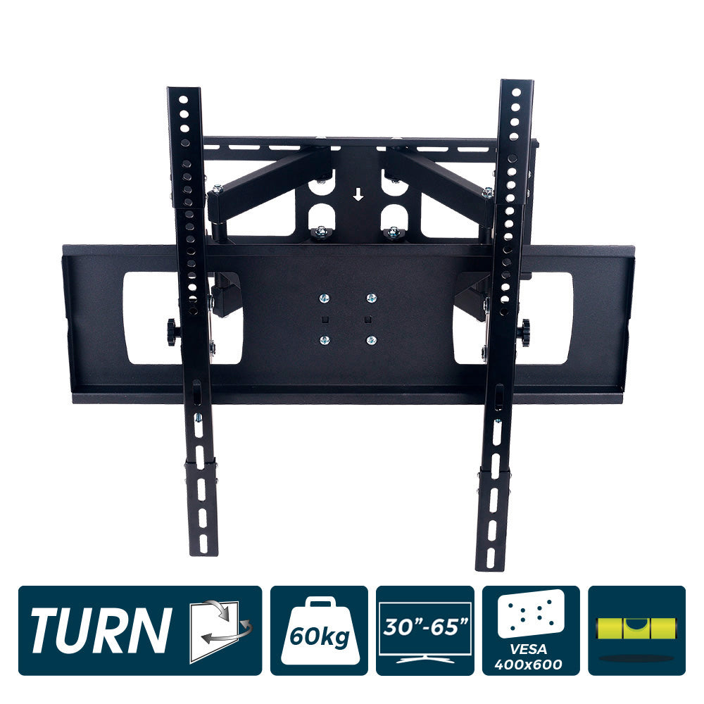 Soporte de Pared para Televisión de 30-65 Pulgadas EDM con dos Brazos y Oscilante EDM