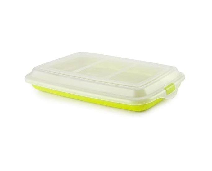Ibili Set de 4 Tapers para Embutidos y Fiambres Modelo Altea, Tupper Fiambre, Porta Embutidos