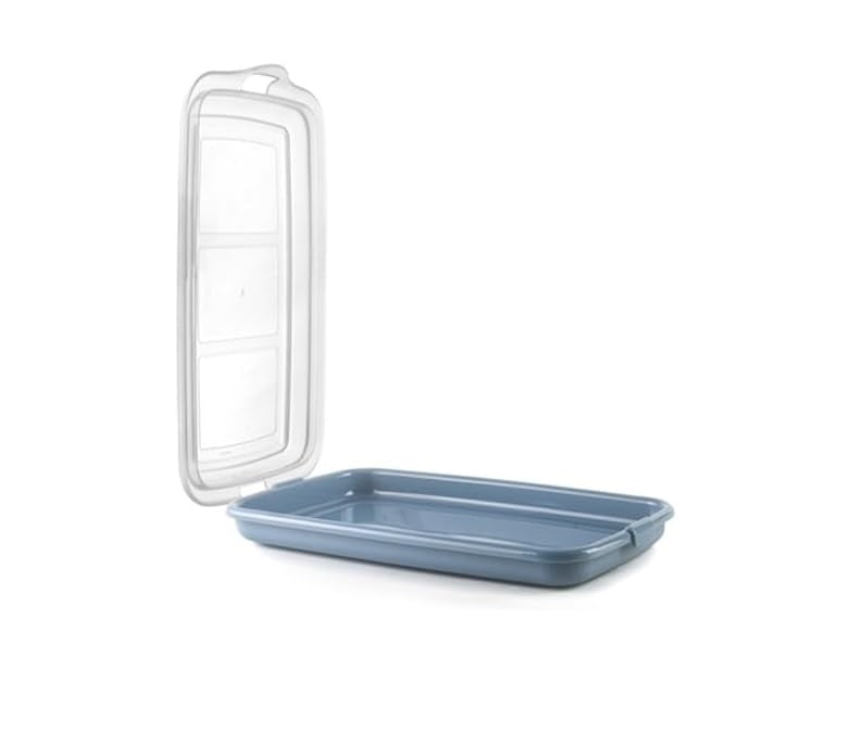 Ibili Set de 4 Tapers para Embutidos y Fiambres Modelo Altea, Tupper Fiambre, Porta Embutidos